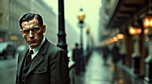 AI portrait of Vladimir Mayakovsky
