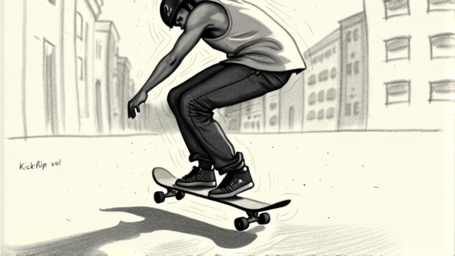 Footwear, Wheel, Sports equipment, Leg, Car, Skateboard, Skateboarder, Tire, Kickflip, Skateboard truck