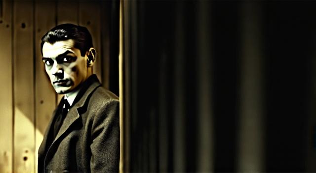 AI portrait of Mayakovsky