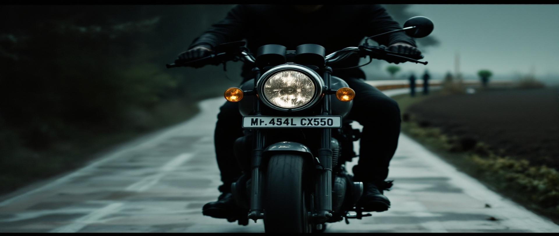 Motorcycle,  Forest road