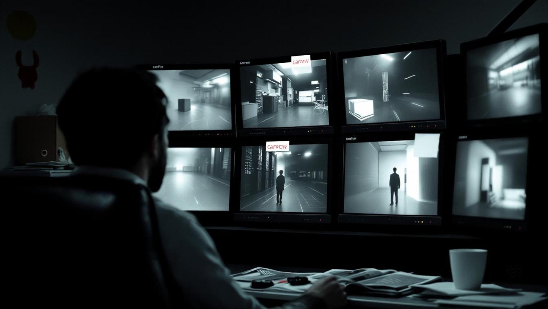 Snapshot, Technology, Black-and-white, Darkness, Photography, Electronics, Screenshot, Electronic device, Night, Street, Indoor, Sitting, Monitor, Table, Television, Computer, Screen, Room, Desk, Holding, White, Man, Display, Standing, Woman, Video, Text, Computer monitor