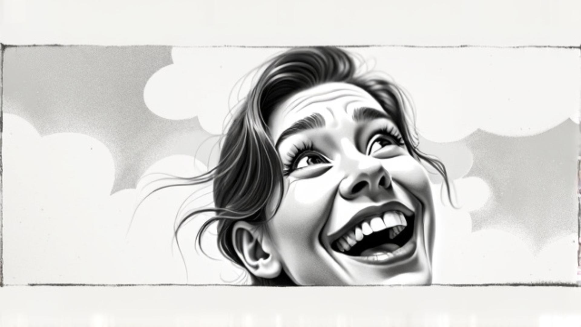 Photograph, Face, Facial expression, Fun, Head, Cheek, Snapshot, Hairstyle, Smile, Eye
