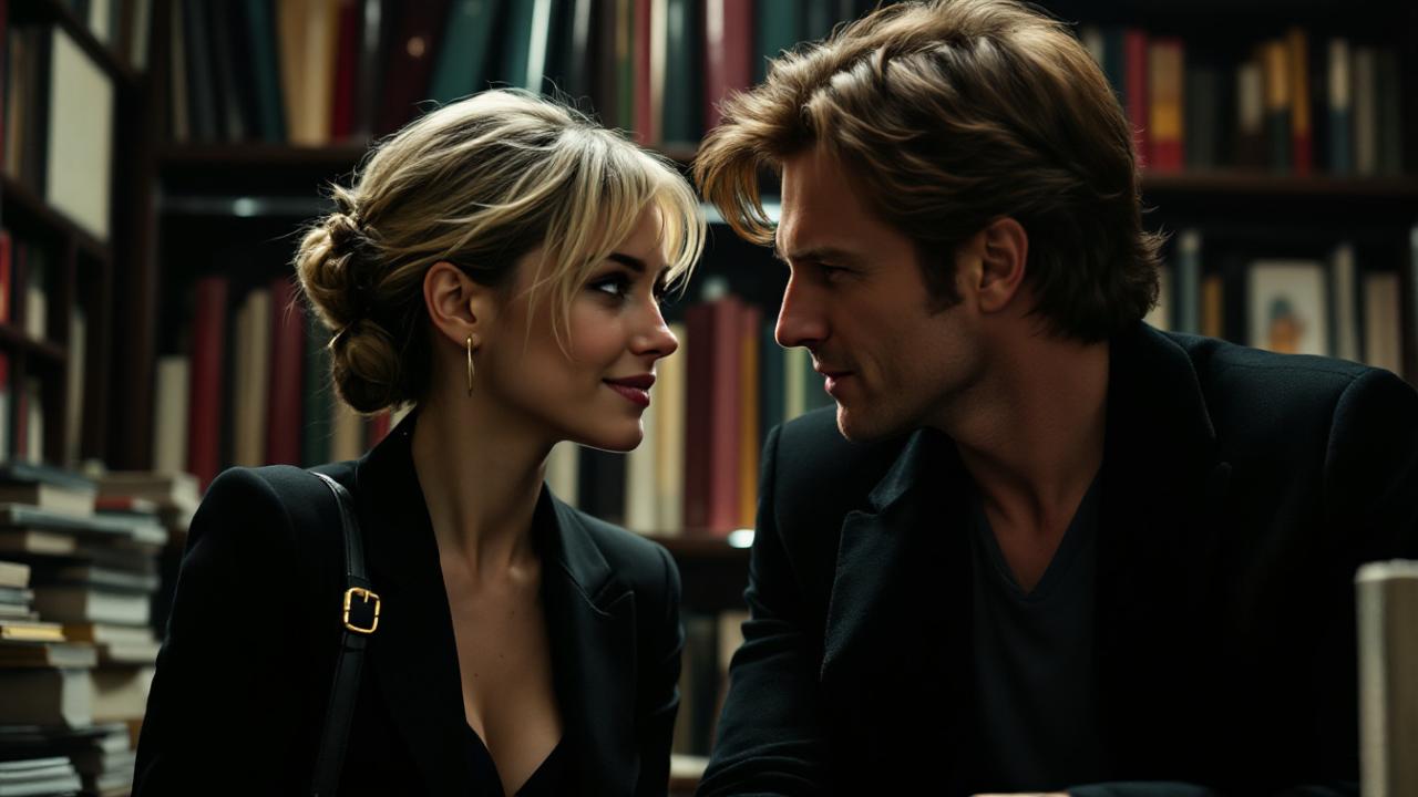 Face, Interaction, Scene, Fun, Conversation, Cheek, Human, Movie, Mouth, Adaptation, Person