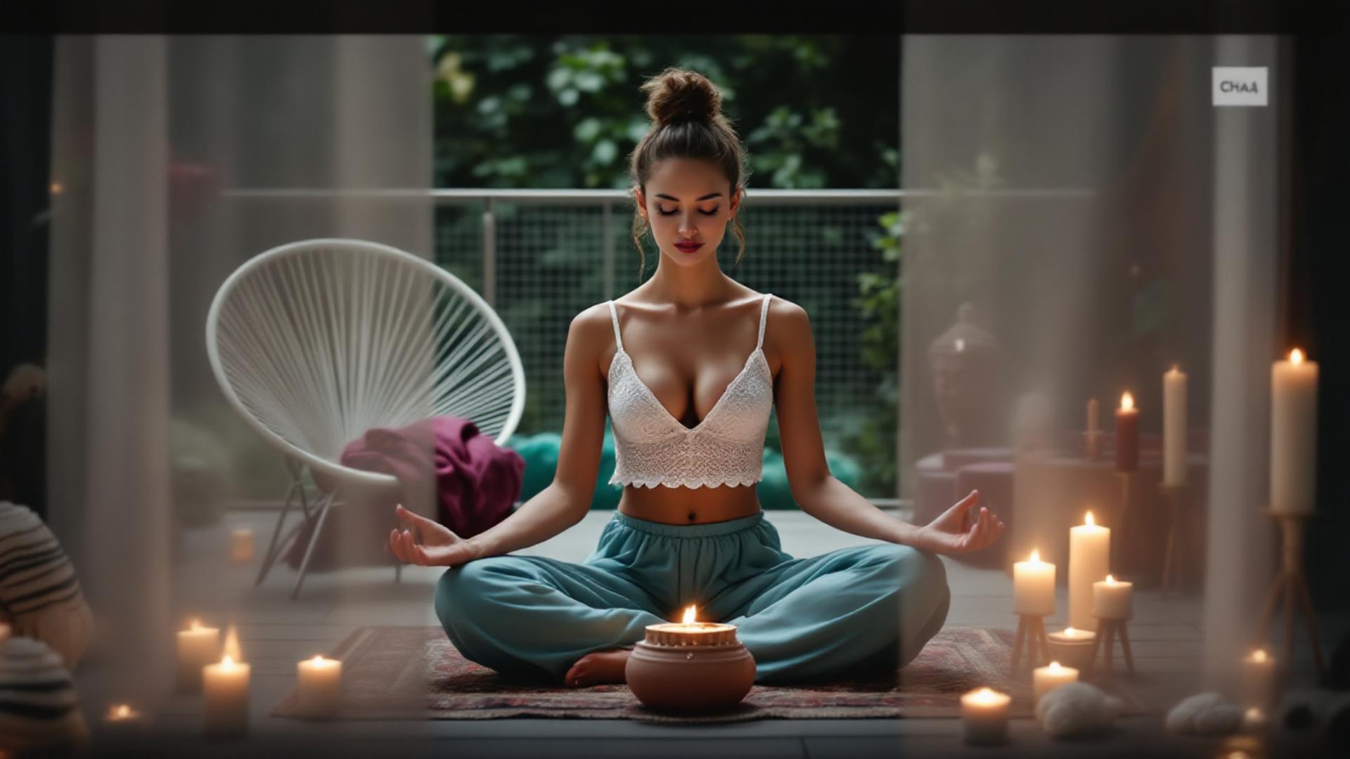 Sitting, Meditation, Human, Photography, Organism, Fun, Muscle, Adaptation, Fictional character, Photo caption