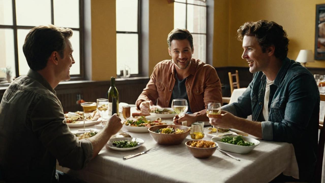 Meal, Conversation, Eating, Dinner, Restaurant, Human, Supper, Friendship, Interaction, Fun
