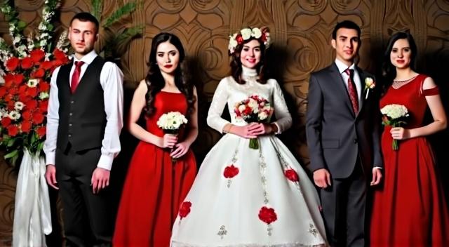 gay is laughing at the kazakh wedding