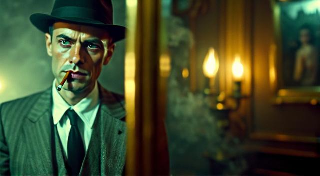AI portrait of Mayakovsky