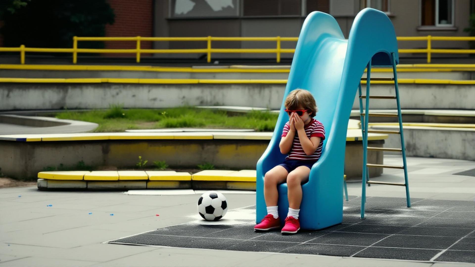 Public space, Play, Snapshot, Fun, Playground,  Recreation, Child, Toddler, Playground slide, umbrella, sunscreen, sunglasses