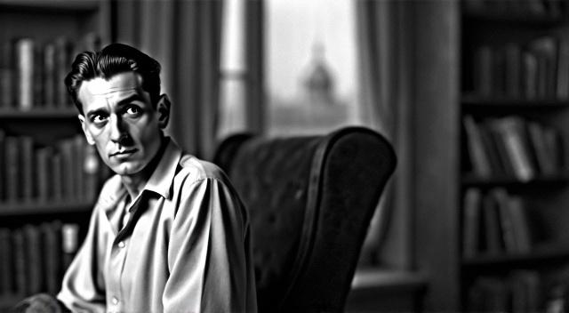 AI portrait of Vladimir Mayakovsky