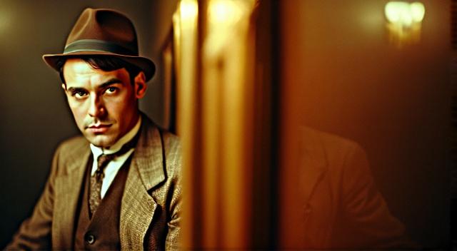AI portrait of Mayakovsky