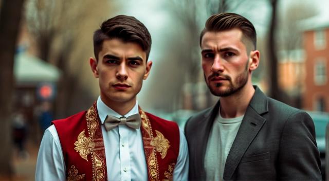 gay is laughing at the kazakh wedding