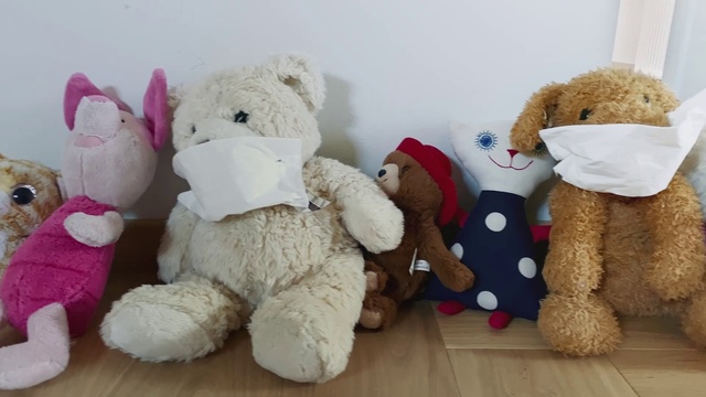 Video Reference N1: Vertebrate, Toy, Textile, Mammal, Teddy bear, Stuffed toy, Font, Plush, Fur, Natural material