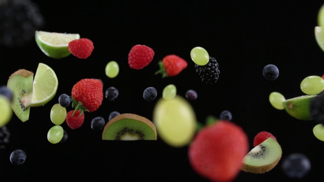 Video Reference N7: Still life photography, Plant, Lime, Macro photography, Fruit, Food, Photography, Indoor, Table, Cake, Small, Plate, Sitting, White, Made, Black, Salad, Holding, Wooden, Red, Display, Blue, Clock, Kiwi, Cat, Brush