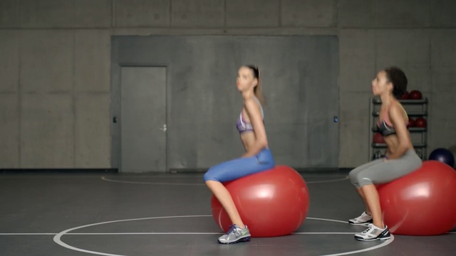 Video Reference N4: exercise equipment, swiss ball, physical fitness, shoulder, joint, ball, physical exercise, strength training, sports training, arm, Person