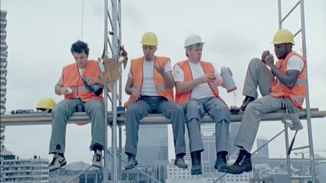 Video Reference N2: crew, energy, leisure, construction worker, product, personal protective equipment, Person