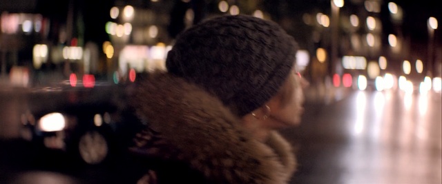 Video Reference N2: Hair, Hairstyle, Fur, Night, Knit cap, Beanie, Sky, Headgear, Cap, Black hair, Person