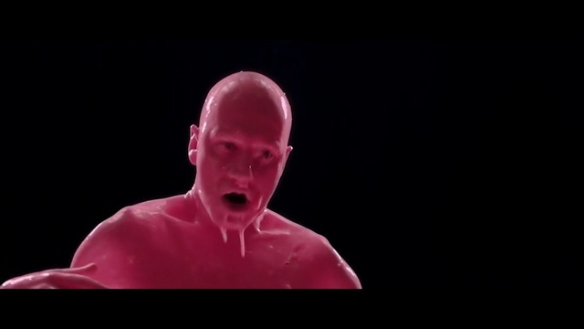 Video Reference N1: Pink, Head, Red, Chin, Nose, Magenta, Human, Organism, Mouth, Human body