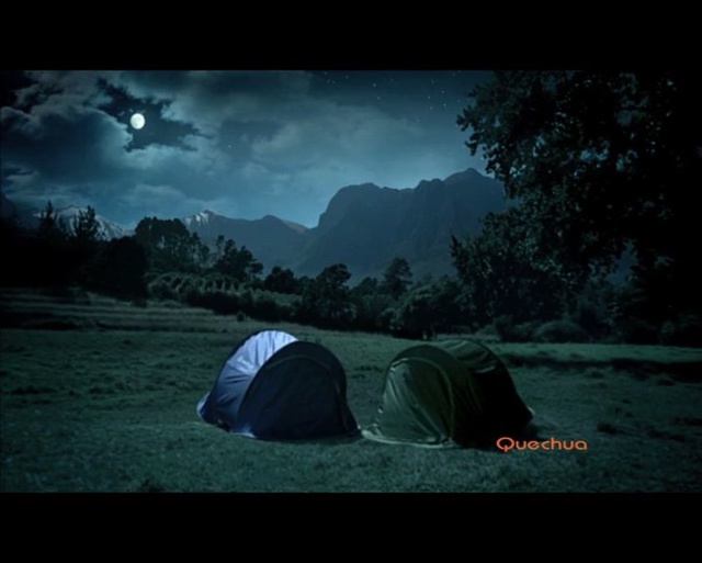 Video Reference N0: mountain tent, tent, shelter, structure, travel, Person
