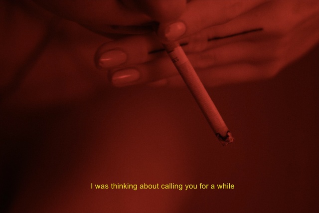 Video Reference N3: red, finger, hand, nail, close up, cigarette, lip, mouth, darkness, macro photography