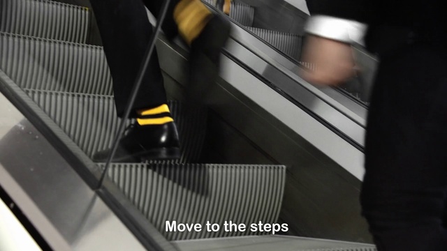 Video Reference N0: Escalator, Stairs, Architecture, Steel, Glass, Daylighting, Metal