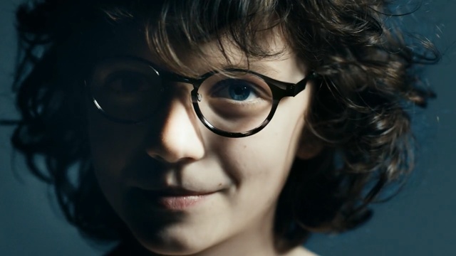 Video Reference N6: eyewear, glasses, vision care, girl, eye, black hair, close up, cool, portrait, brown hair, Person