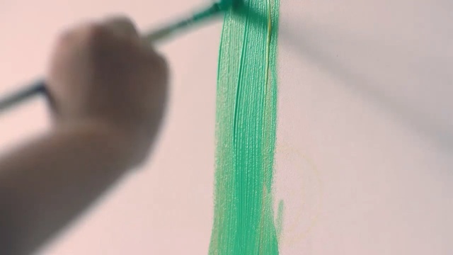 Video Reference N7: Green, Thread, Textile, Wool, Knitting