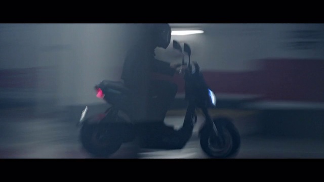 Video Reference N3: Darkness, Scooter, Vehicle, Photography, Screenshot