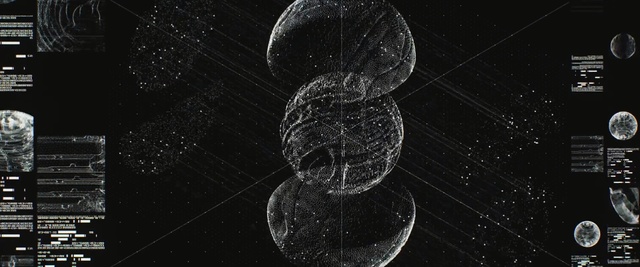 Video Reference N1: black and white, atmosphere, monochrome, organism, screenshot, font, monochrome photography, astronomical object, graphics, computer wallpaper