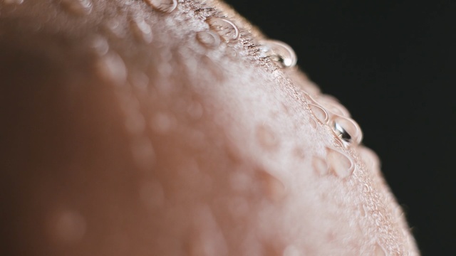Video Reference N5: skin, macro photography, nose, close up, photography, neck, finger, water