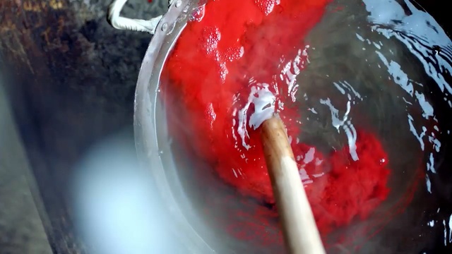 Video Reference N1: red, water, blood, Person