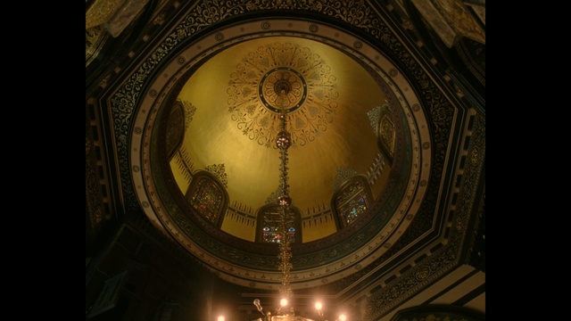 Video Reference N4: Holy places, Byzantine architecture, Ceiling, Architecture, Stock photography, Basilica, Symmetry