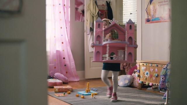 Video Reference N2: Pink, Room, Interior design, Visual arts, Toy, Dollhouse, House, Architecture, Window, Barbie