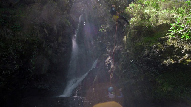 Video Reference N2: Nature, Waterfall, Water resources, Nature reserve, Watercourse, Water, Adventure, Canyoning, Jungle, Biome