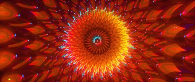 Video Reference N1: fractal art, light, orange, computer wallpaper, fête, macro photography, circle, symmetry, kaleidoscope, space