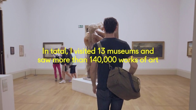 Video Reference N21: Text, Tourist attraction, Museum, Art, Font, Event, Visual arts, Exhibition, Photography, Flooring