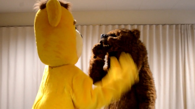 Video Reference N1: yellow, fur, textile, material, banana family, stuffed toy, plush, banana, fun, toy