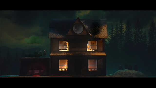 Video Reference N2: House, Light, Sky, Lighting, Home, Darkness, Night, Architecture, Midnight, Screenshot