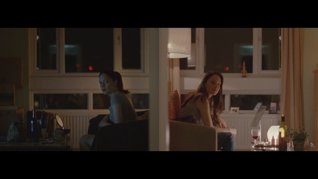 Video Reference N3: snapshot, screenshot, girl, scene, darkness, midnight, night, conversation, fun, Person
