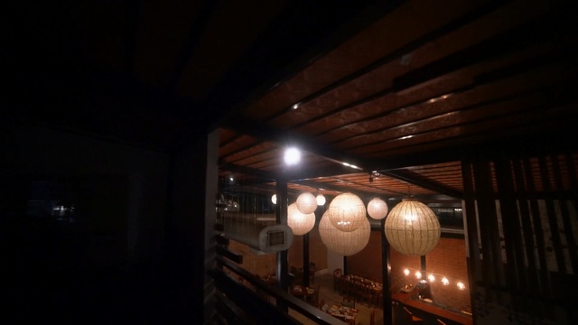 Video Reference N11: Lighting, Architecture, Ceiling, Night, Darkness, Light fixture