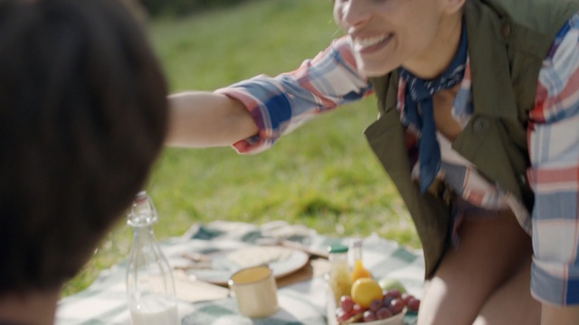 Video Reference N2: fun, picnic, summer, recreation, vacation, girl, food, leisure, Person