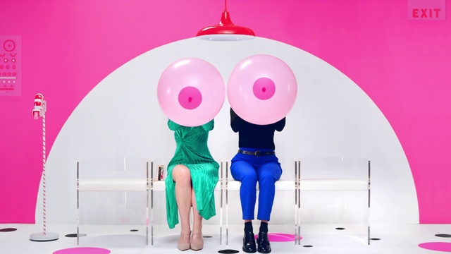 Video Reference N4: Pink, Balloon, Magenta, Furniture