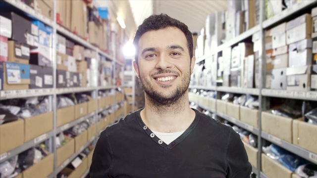 Video Reference N0: Product, Chin, Customer, Retail, Shopkeeper, Smile, Building, Person