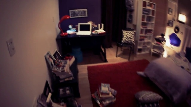 Video Reference N2: Room, Blue, Purple, Living room, Furniture, Snapshot, Interior design, Table, Photography, House