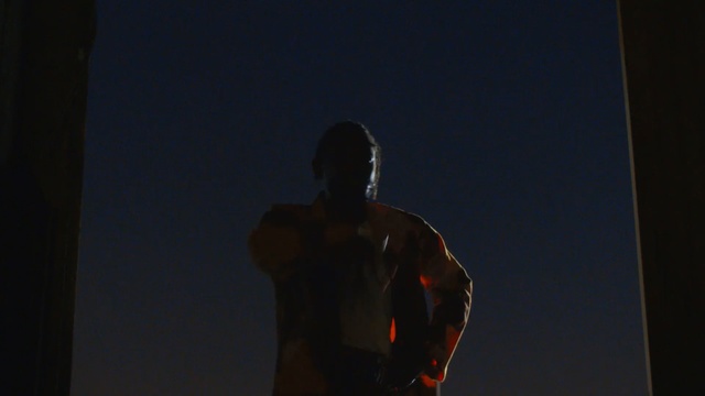 Video Reference N0: man, darkness, night, light, male, sky, performance, performance art, muscle, human