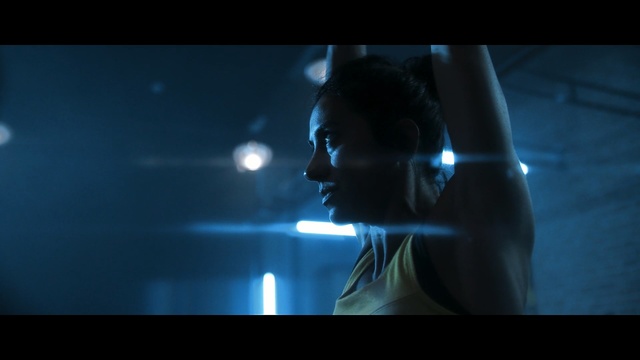 Video Reference N3: Black, Blue, Light, Darkness, Backlighting, Eye, Human, Photography, Sky, Screenshot, Person