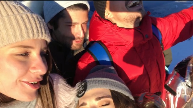 Video Reference N4: People, Selfie, Beanie, Product, Fun, Youth, Nose, Cool, Smile, Friendship, Person