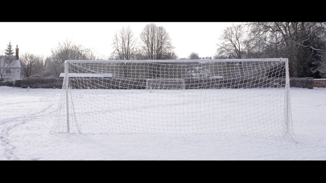 Video Reference N4: Goal, Net, Winter, Sport venue, Snow, Team sport, Sports equipment, Fence, Hockey