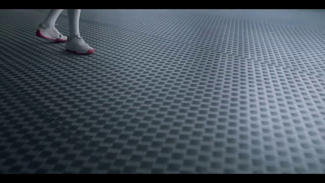 Video Reference N0: Floor, Flooring, Leg, Tile, Footwear, Mat, Mesh, Shoe, Human leg, Net, Sitting, Black, White, Red, Computer, Room, Blue, Standing, Laying
