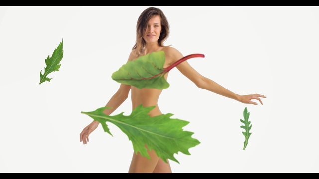 Video Reference N0: Green, Leaf, Plant, Dance, Flower, Plant stem, Dancer, Smile, Fictional character, Illustration, Person
