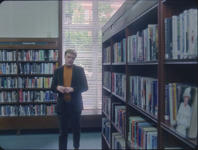 Video Reference N4: Library, Public library, Bookcase, Shelving, Bookselling, Book, Shelf, Publication, Building, Retail, Person